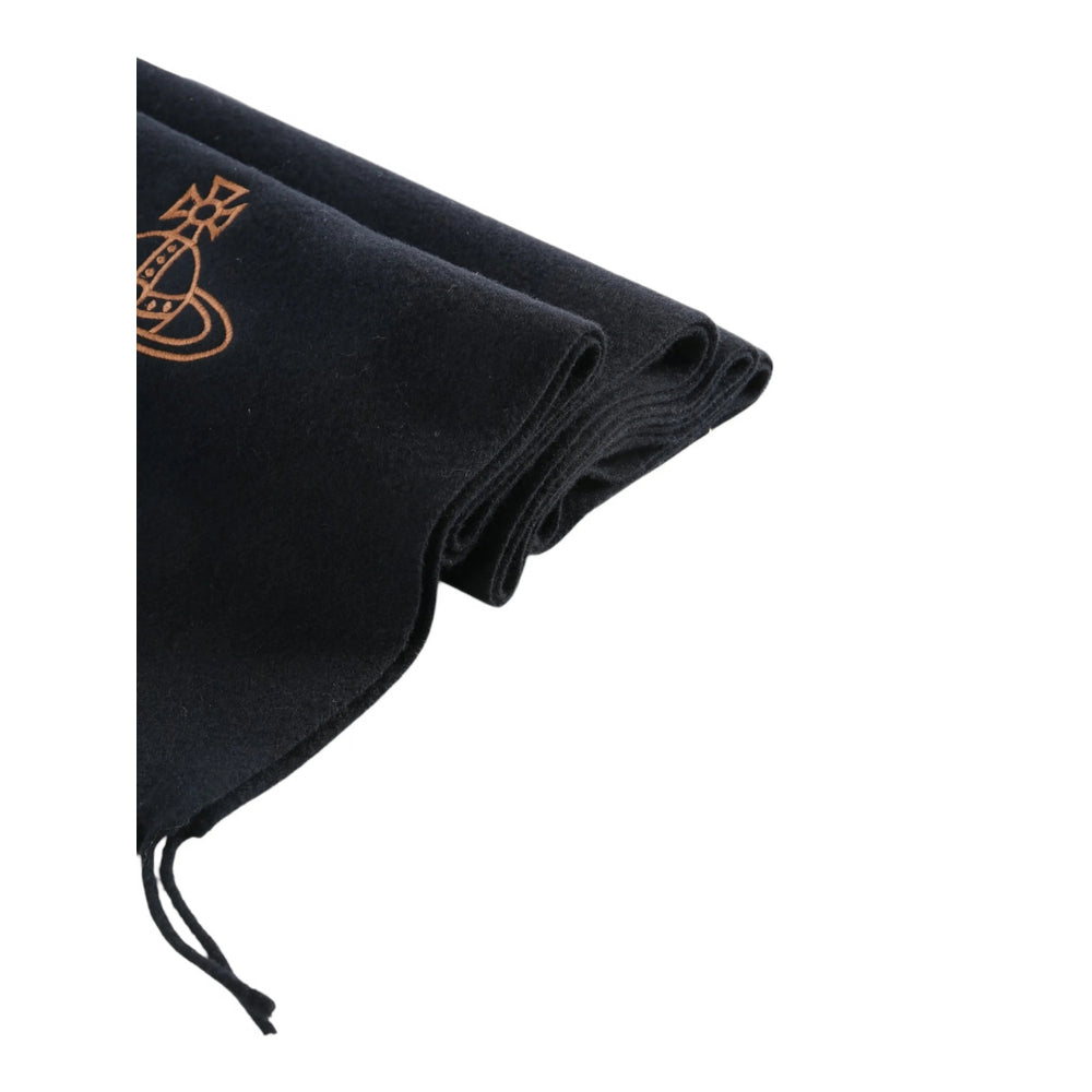 Vivienne Westwood Black Scarves Men VIVIENNE WESTWOOD