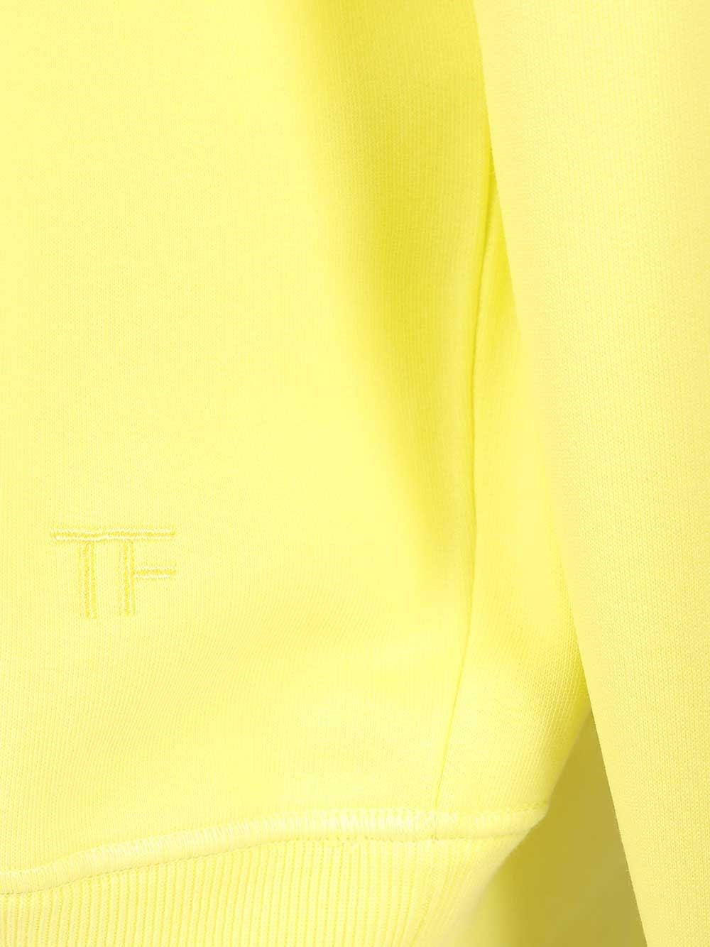Tom Ford Men Yellow Hoodie TOM FORD