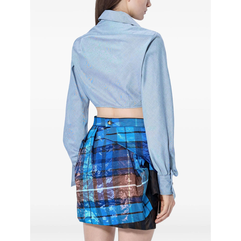 Vivienne Westwood Blue Tops - Shirts Women VIVIENNE WESTWOOD