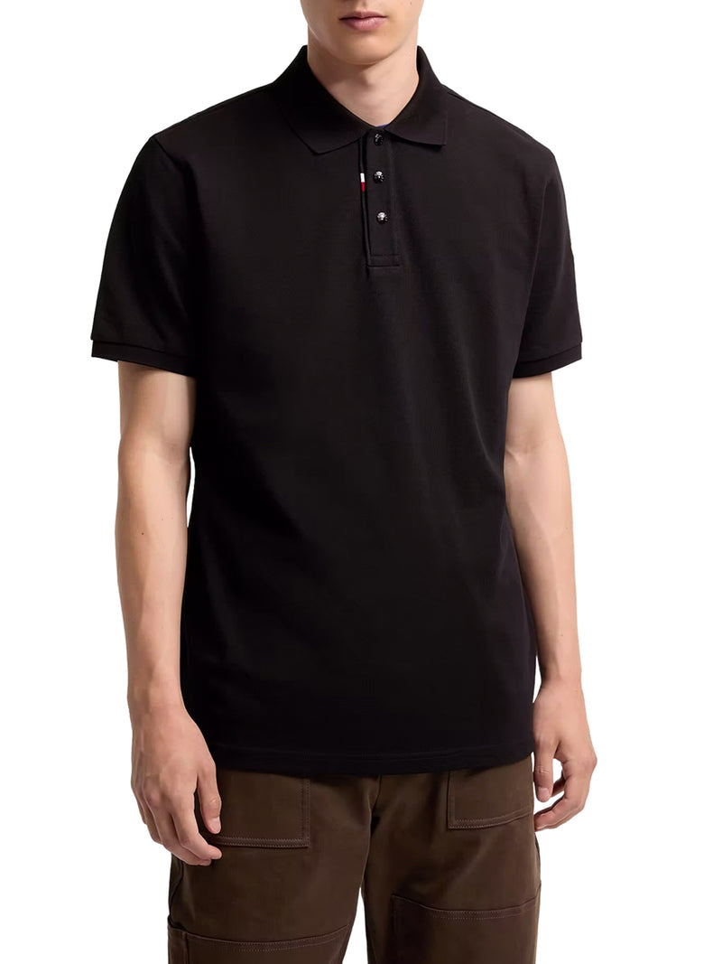 Moncler Men Cotton Piqué Polo Shirt With Logo MONCLER
