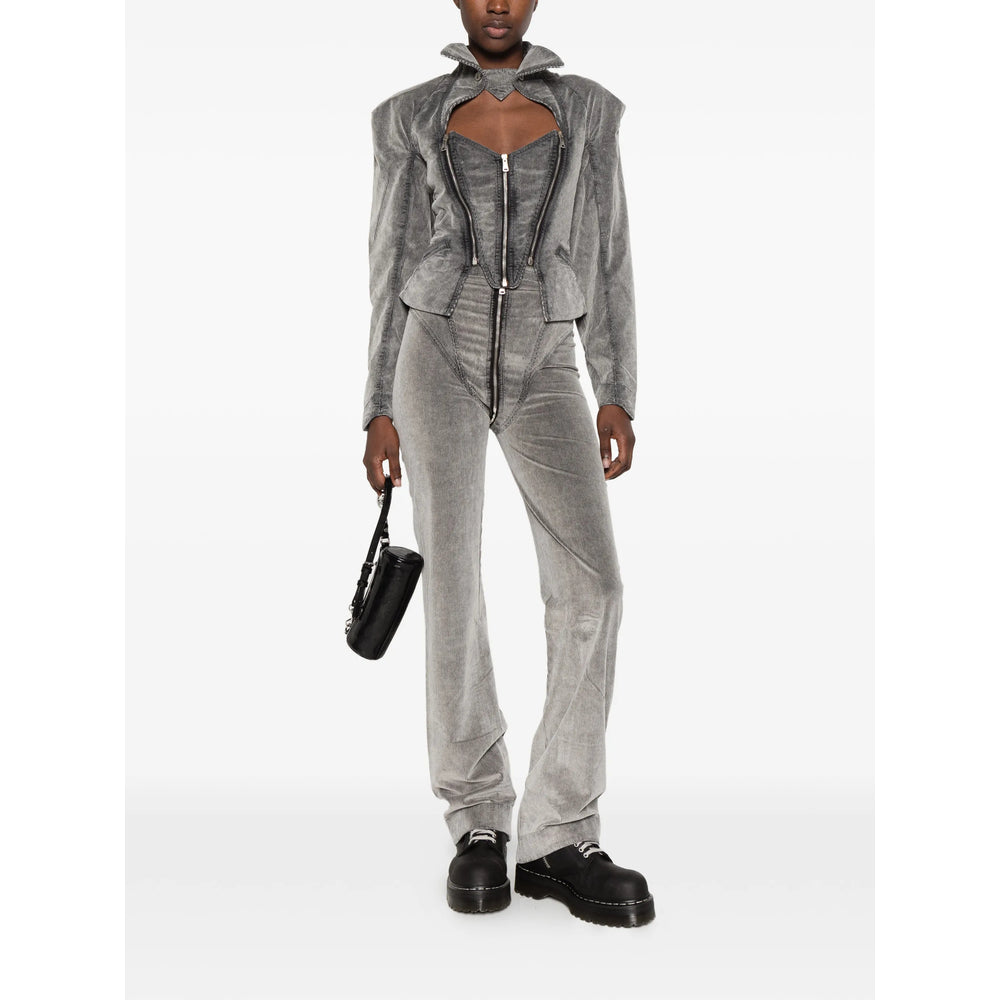 Vivienne Westwood Grey Jackets - Denim Jackets Women VIVIENNE WESTWOOD