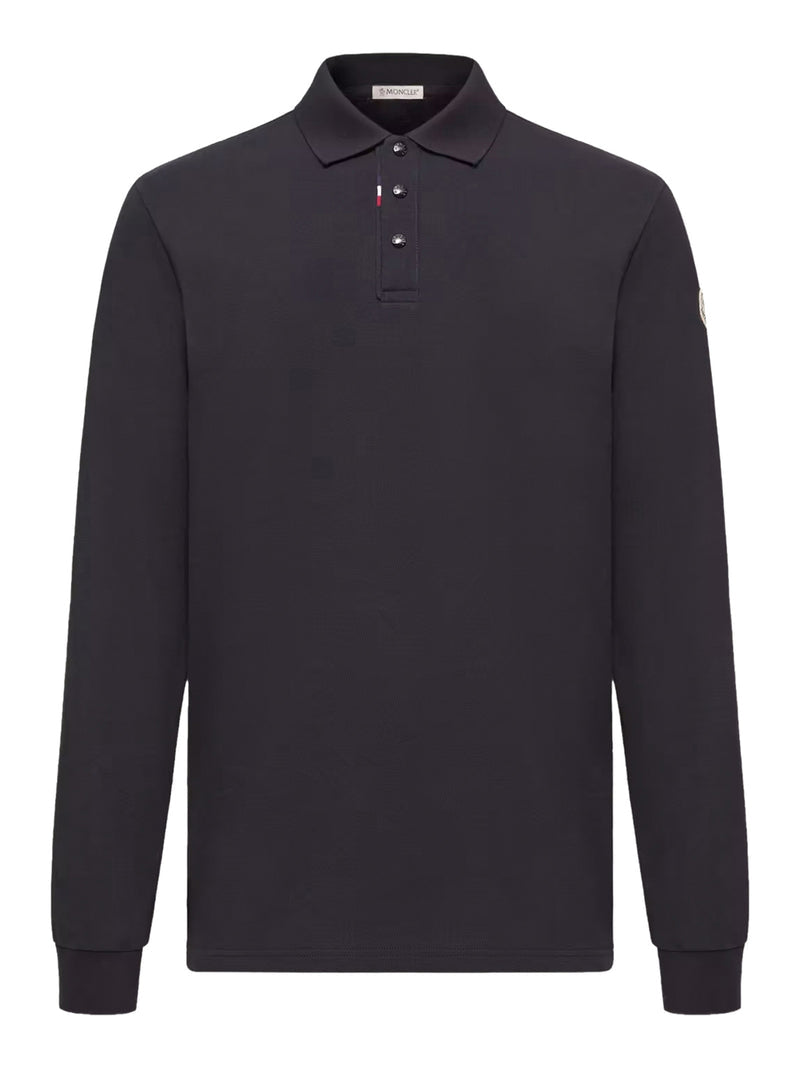 Moncler Men Cotton Piqué Polo Shirt With Logo MONCLER