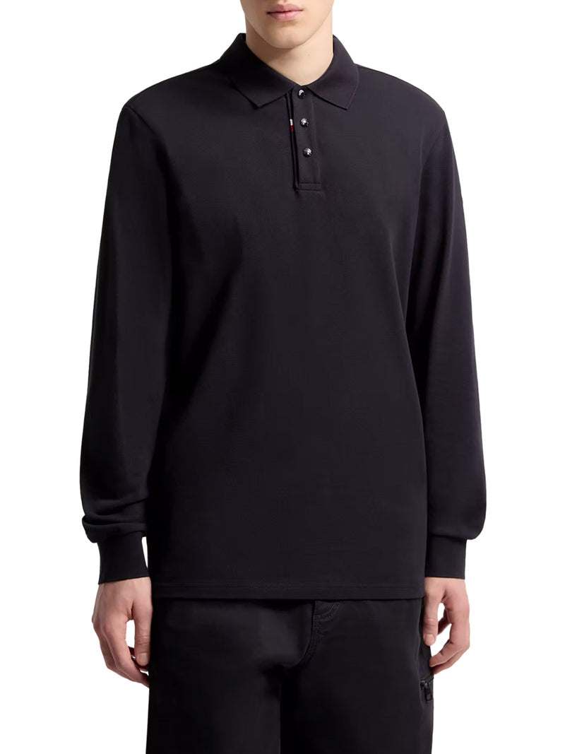 Moncler Men Cotton Piqué Polo Shirt With Logo MONCLER