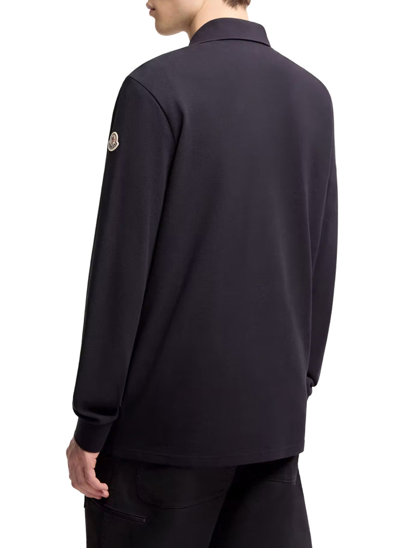 Moncler Men Cotton Piqué Polo Shirt With Logo MONCLER