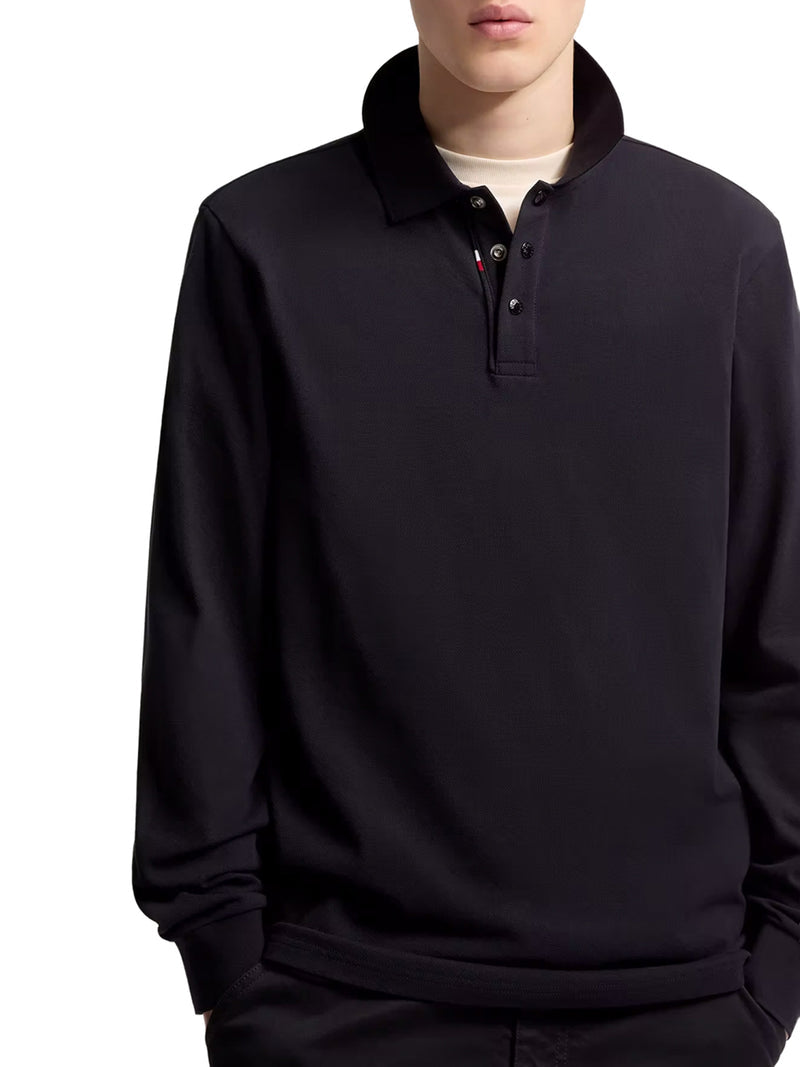 Moncler Men Cotton Piqué Polo Shirt With Logo MONCLER