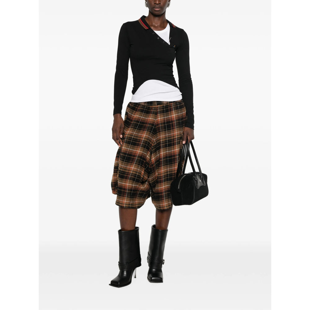 Vivienne Westwood Black Tops - Polo Tops Women VIVIENNE WESTWOOD