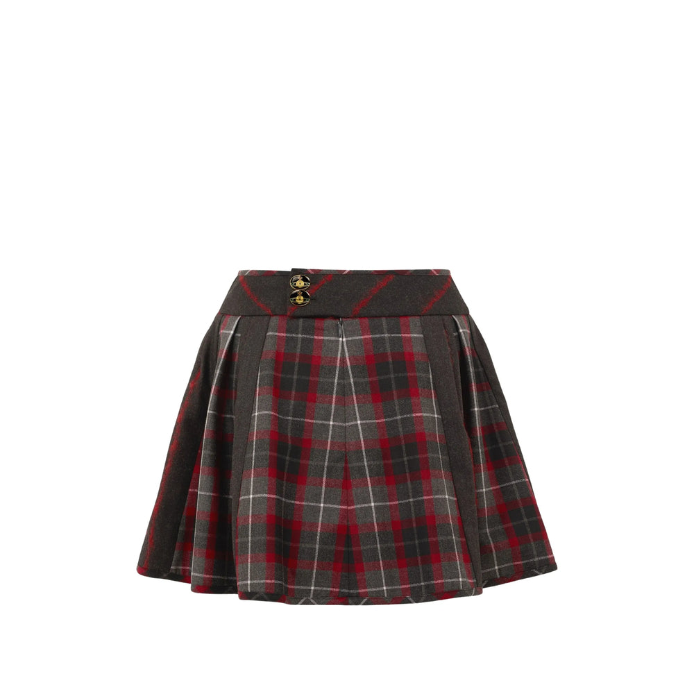 Vivienne Westwood Grey Skirts - Pleated Skirts Women VIVIENNE WESTWOOD