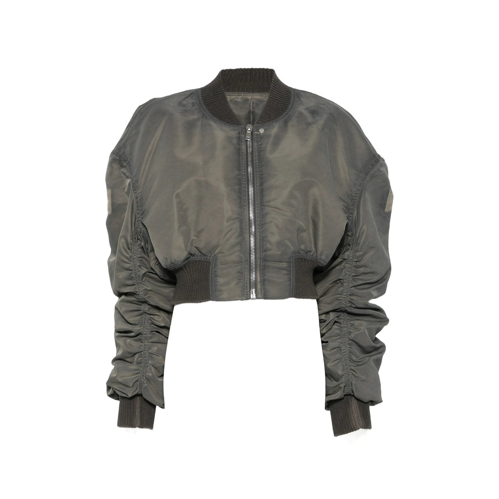 Rick Owens Green Jackets Women RICK OWENS