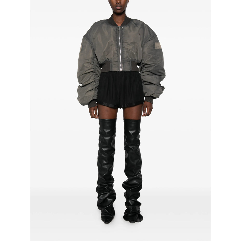 Rick Owens Green Jackets Women RICK OWENS