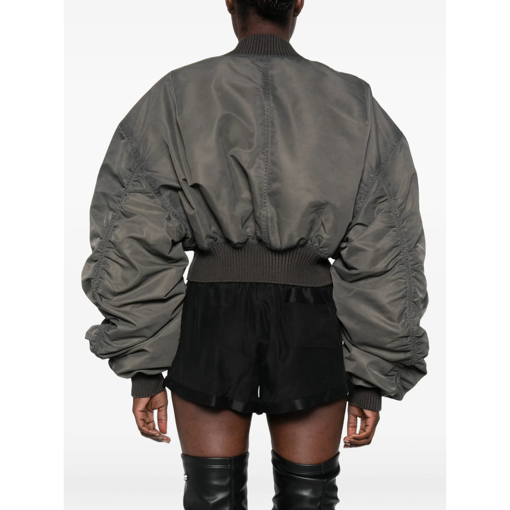 Rick Owens Green Jackets Women RICK OWENS