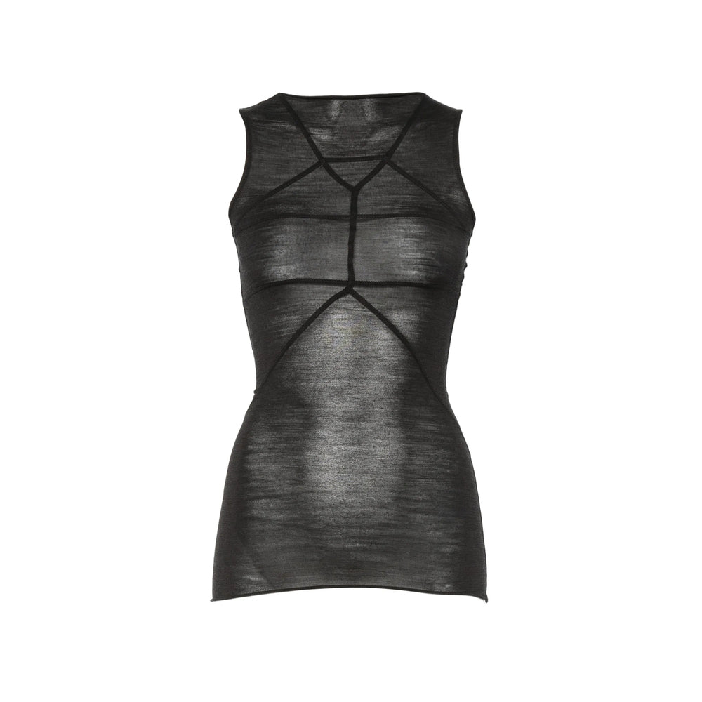 Rick Owens Black Tops - Vests & Tank Tops Women RICK OWENS