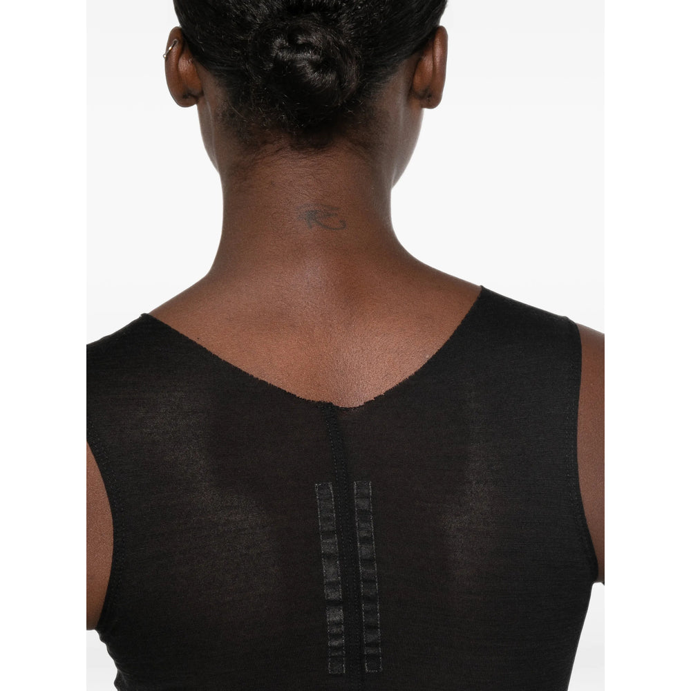 Rick Owens Black Tops - Vests & Tank Tops Women RICK OWENS