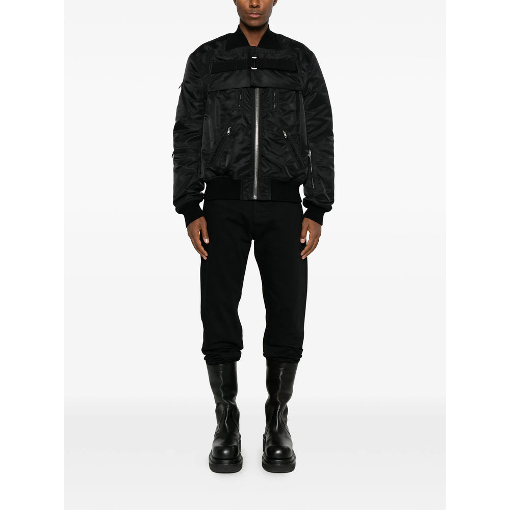 Rick Owens Black Jackets - Bomber Jackets Men RICK OWENS