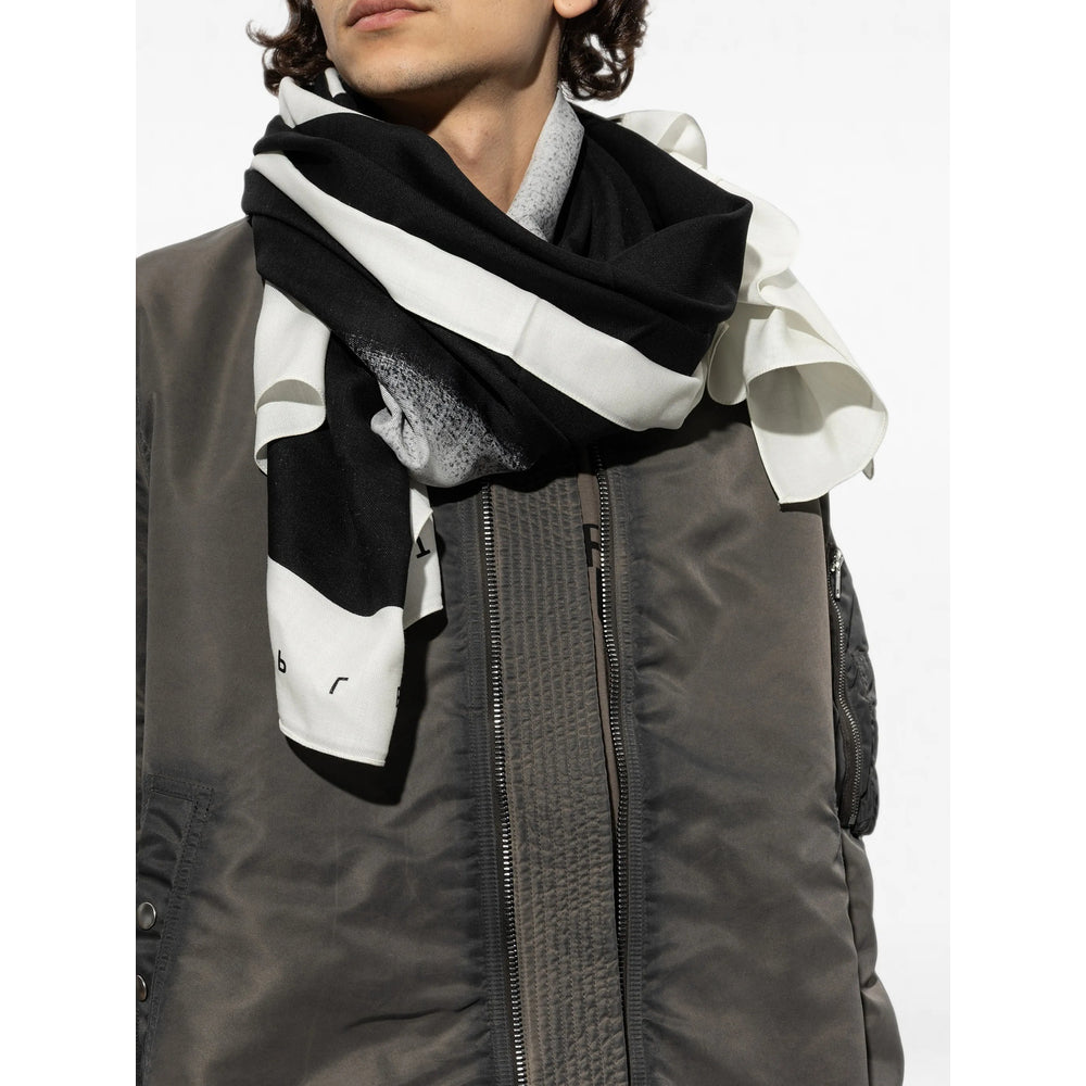 Rick Owens Black Scarves Men RICK OWENS