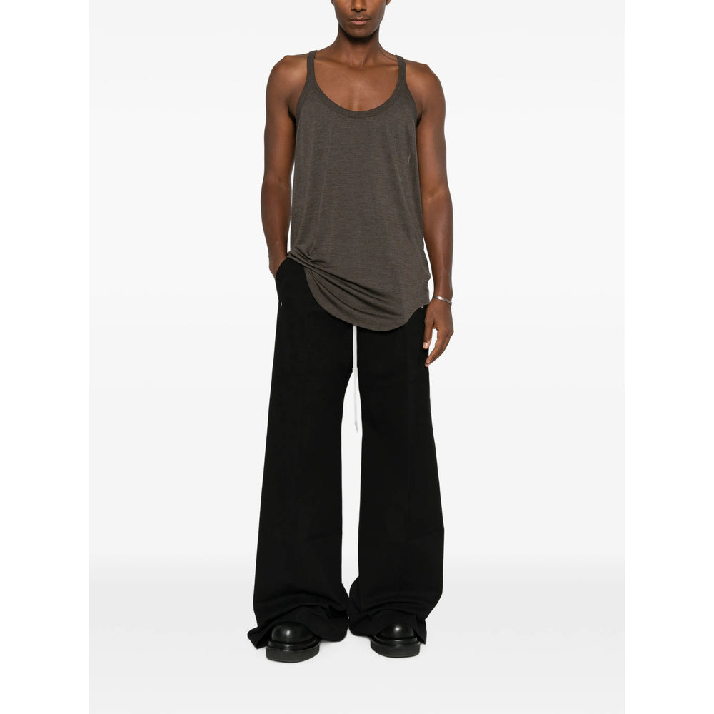 Rick Owens Brown T-Shirts & Vests - Vests & Tanks Men