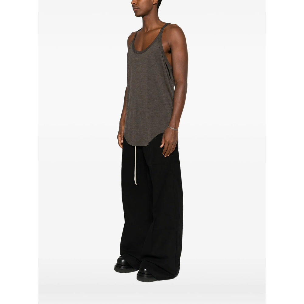 Rick Owens Brown T-Shirts & Vests - Vests & Tanks Men