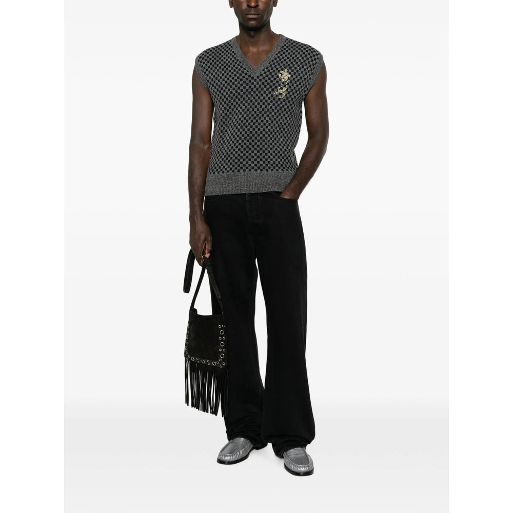 Vivienne Westwood Grey Sweaters & Knitwear - Jumpers Men VIVIENNE WESTWOOD