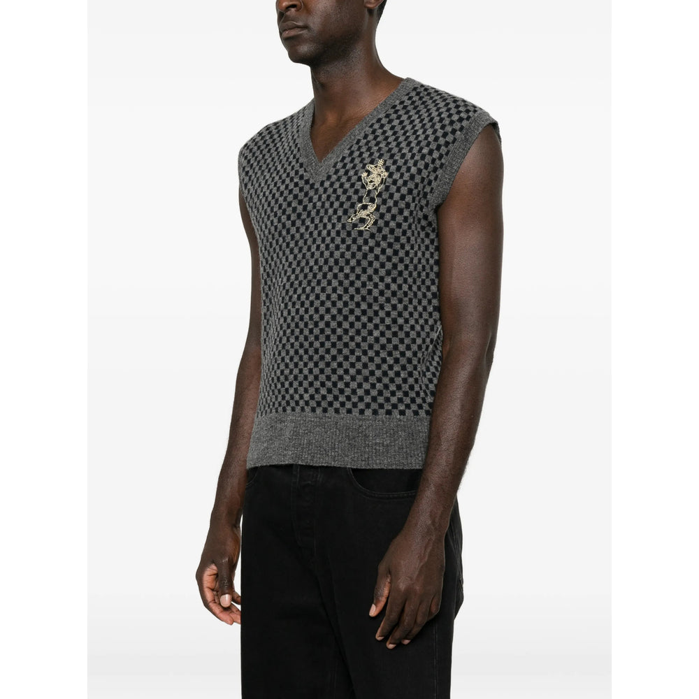 Vivienne Westwood Grey Sweaters & Knitwear - Jumpers Men VIVIENNE WESTWOOD