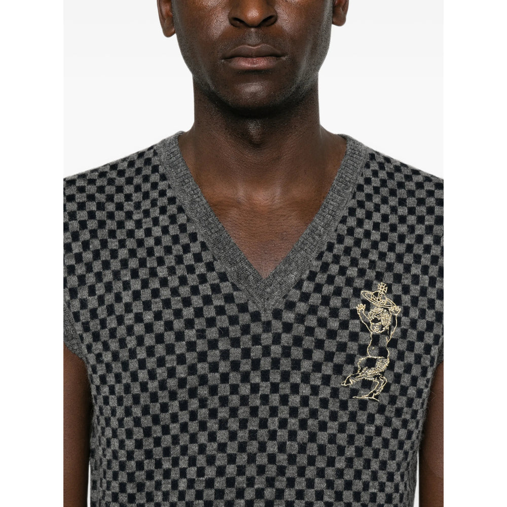 Vivienne Westwood Grey Sweaters & Knitwear - Jumpers Men VIVIENNE WESTWOOD