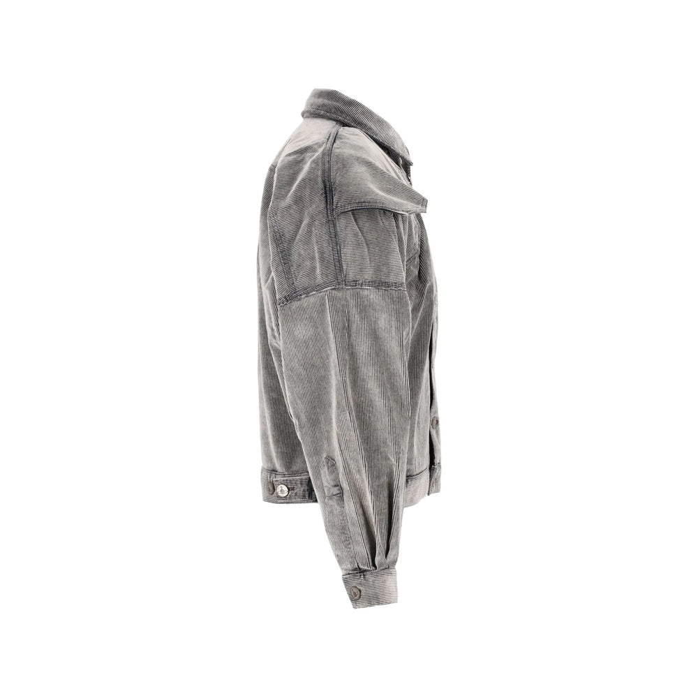 Vivienne Westwood Grey Jackets - Denim Jackets Men VIVIENNE WESTWOOD