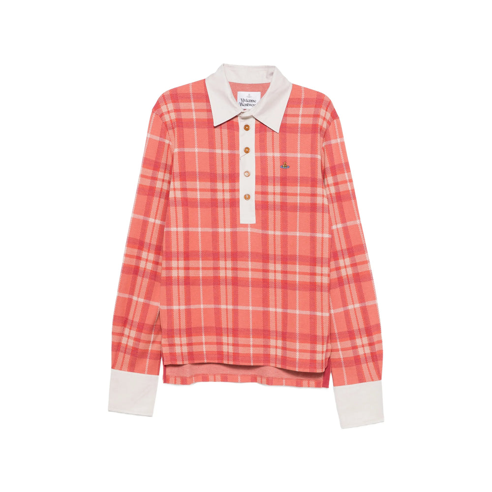 Vivienne Westwood Red Polo Shirts Men VIVIENNE WESTWOOD