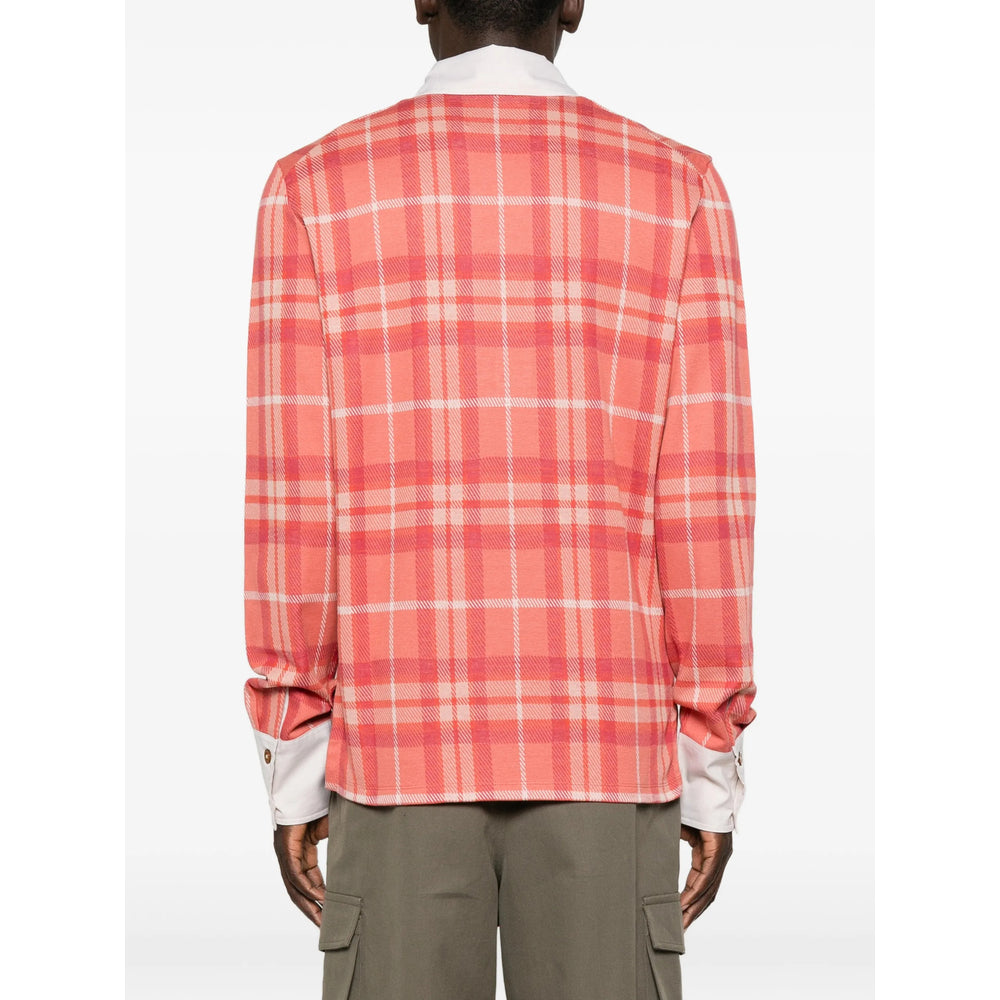 Vivienne Westwood Red Polo Shirts Men VIVIENNE WESTWOOD