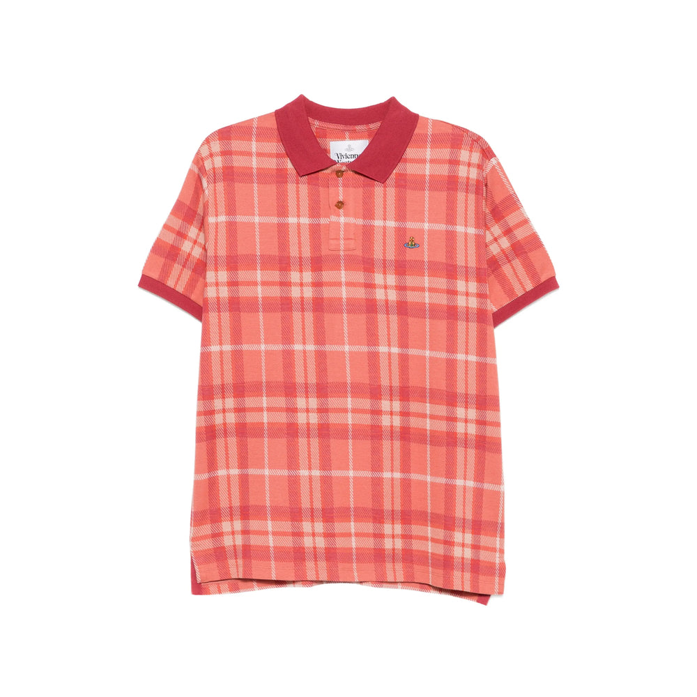 Vivienne Westwood Red Polo Shirts Men VIVIENNE WESTWOOD