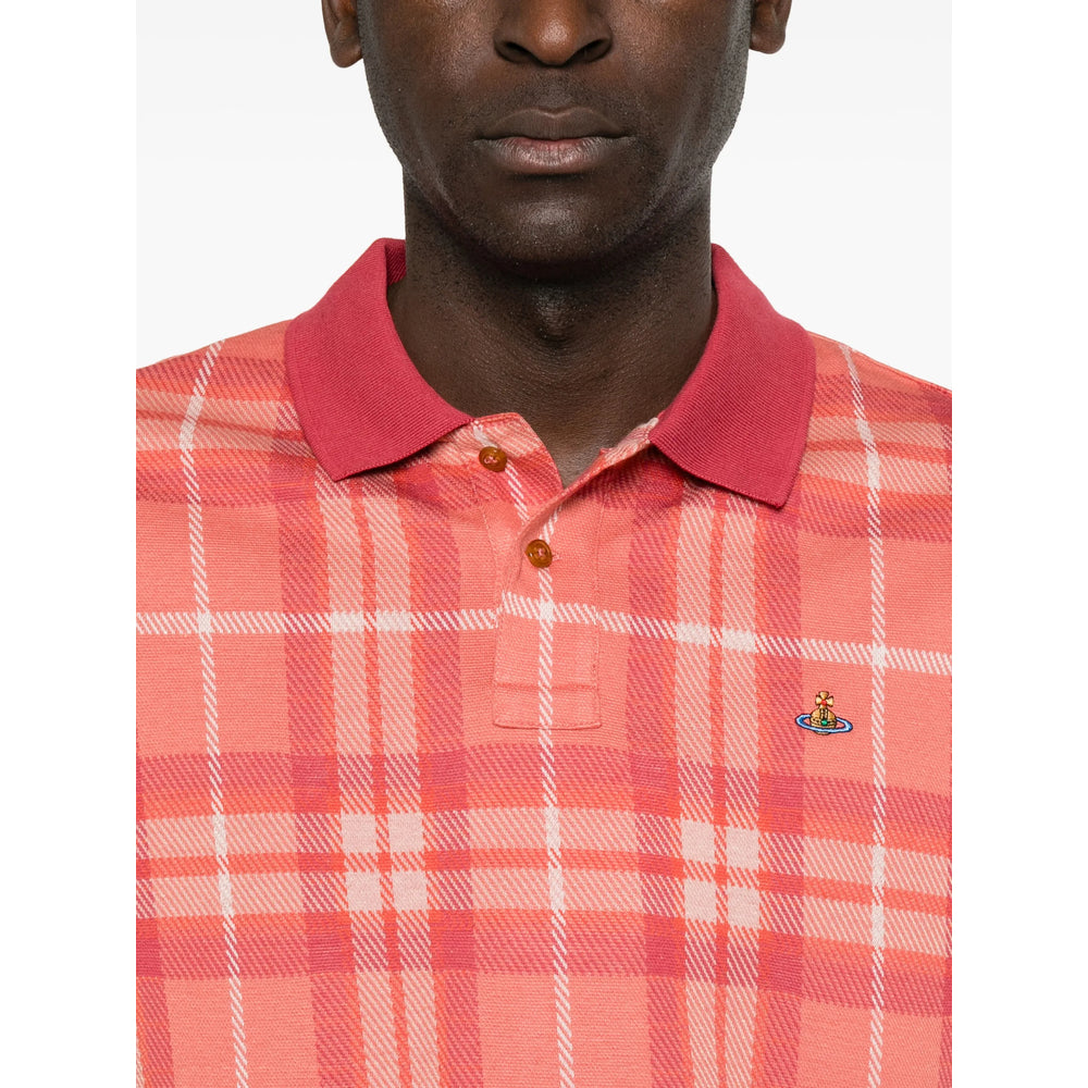 Vivienne Westwood Red Polo Shirts Men VIVIENNE WESTWOOD