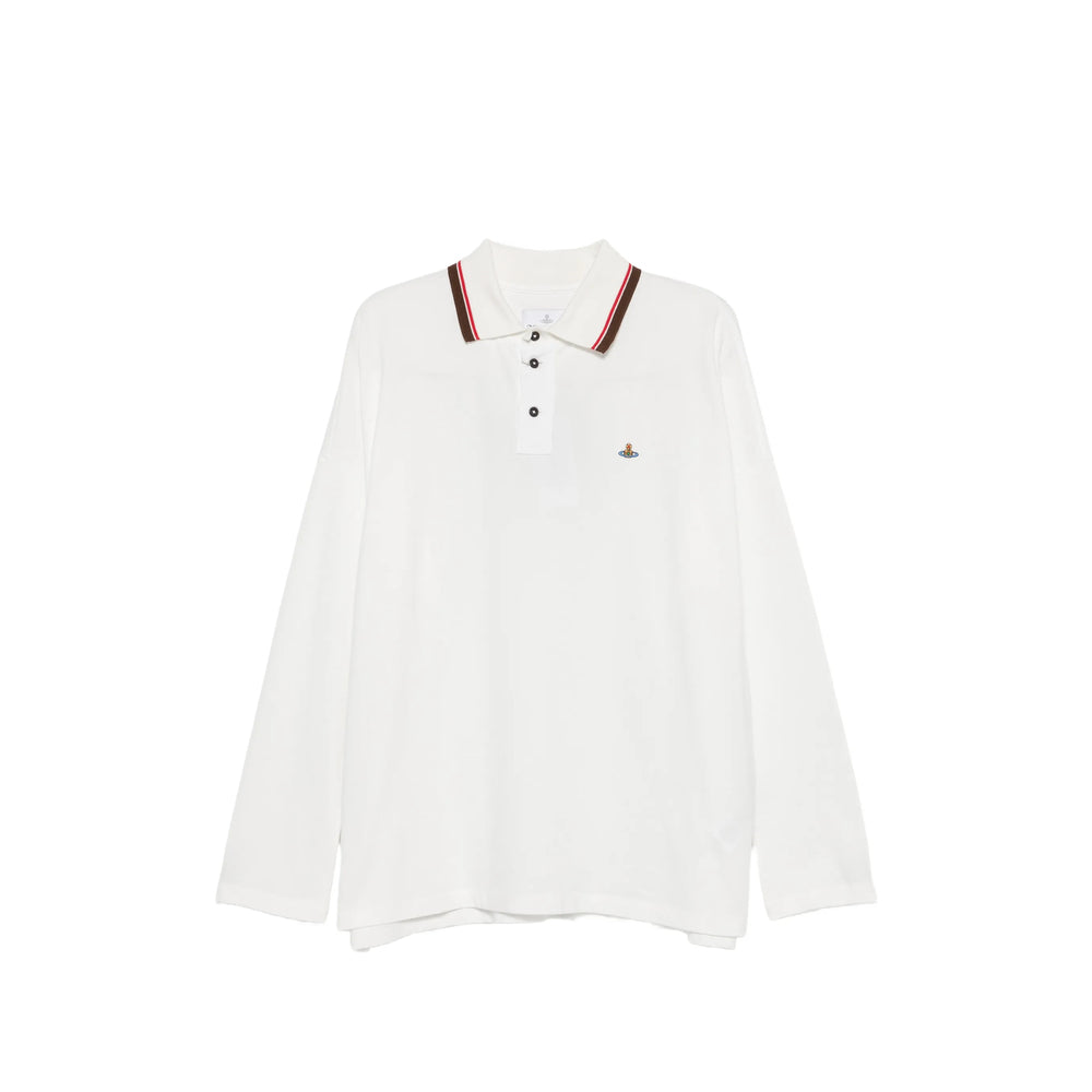 Vivienne Westwood White Polo Shirts Men VIVIENNE WESTWOOD