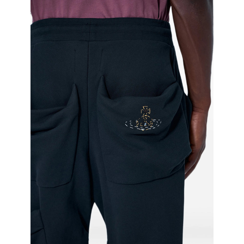 Vivienne Westwood Black Trousers - Track Pants Men VIVIENNE WESTWOOD