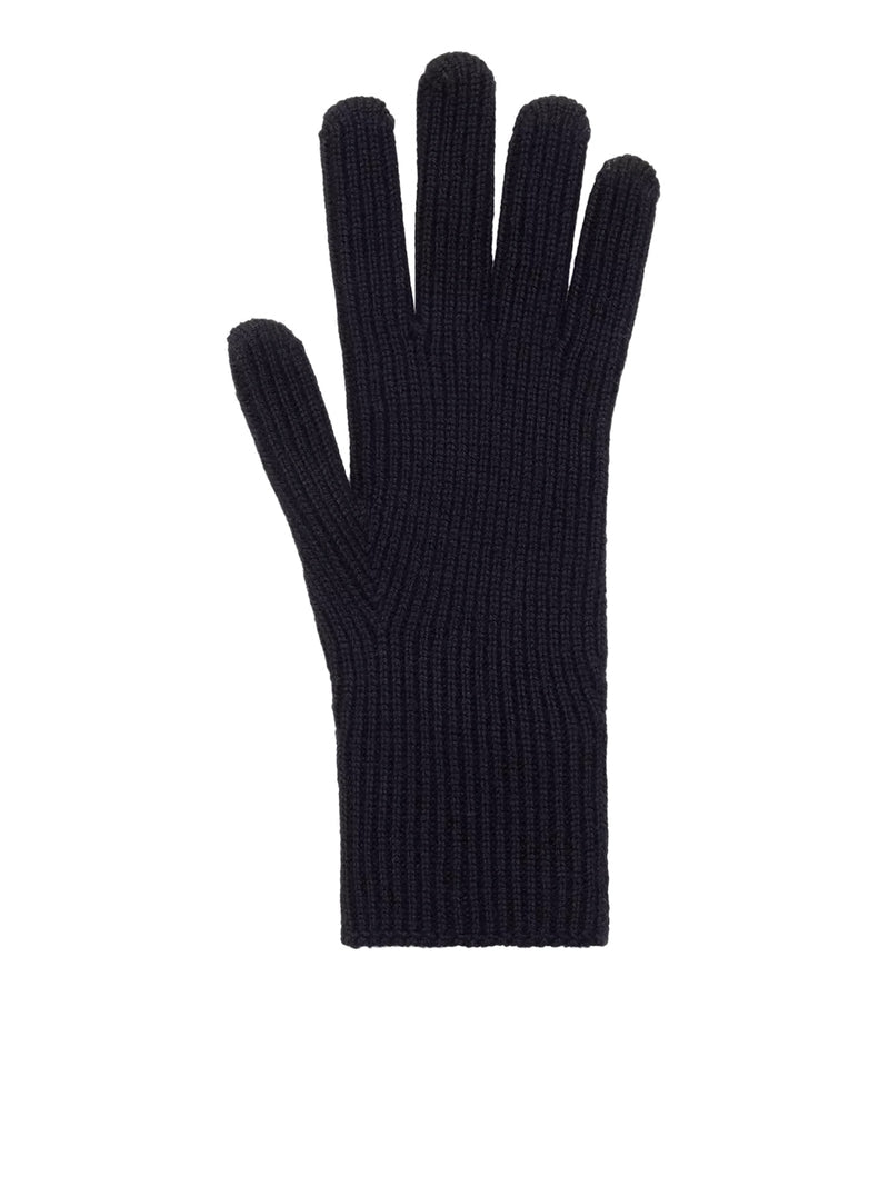 Moncler Men Logo-Detailed Wool Gloves MONCLER