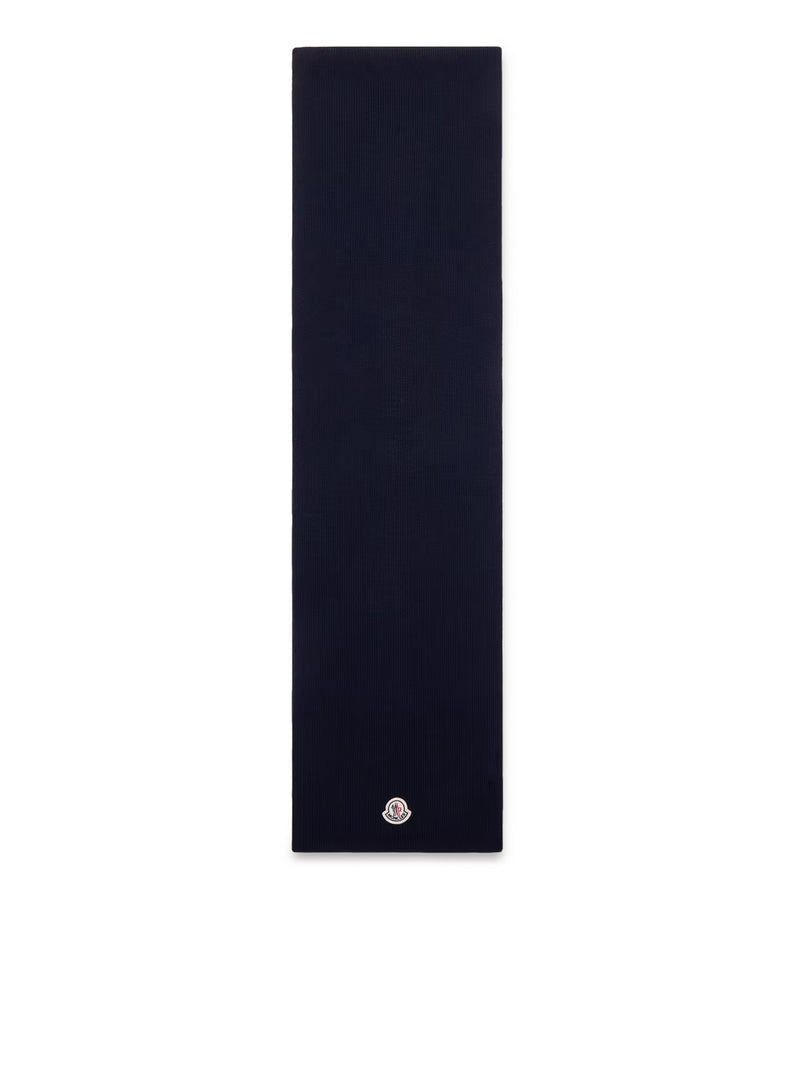 Moncler Men Wool Scarf With Logo MONCLER