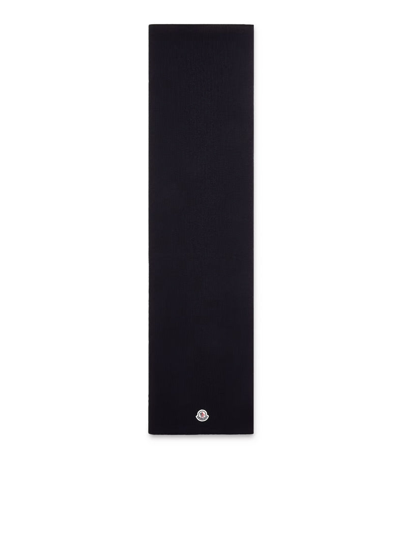 Moncler Men Wool Scarf With Logo MONCLER