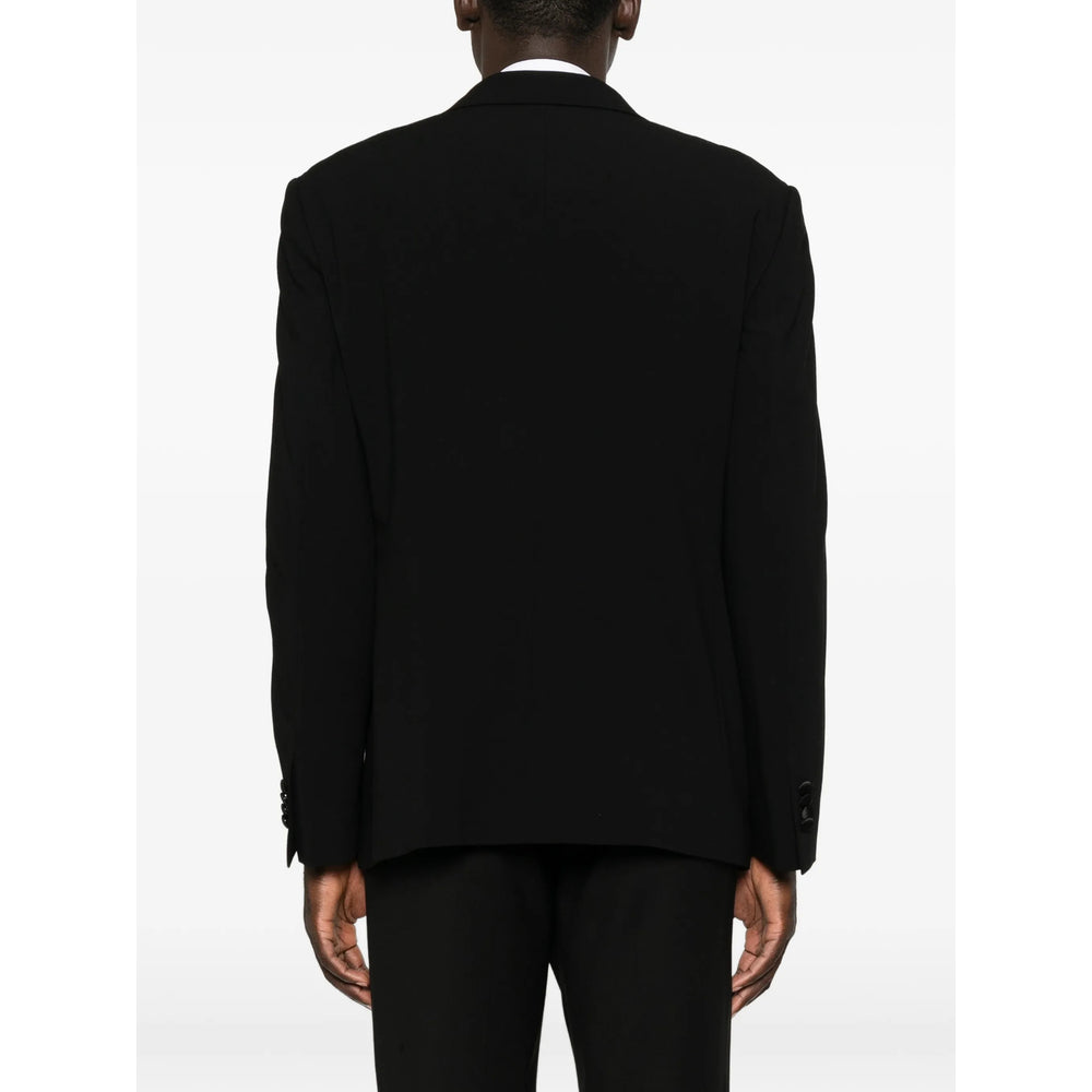 Giorgio Armani Black Jackets - Blazers Men GIORGIO ARMANI