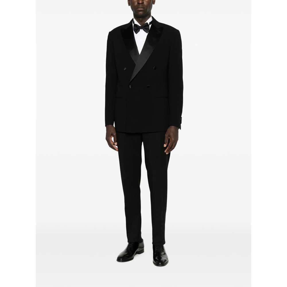 Giorgio Armani Black Jackets - Blazers Men GIORGIO ARMANI