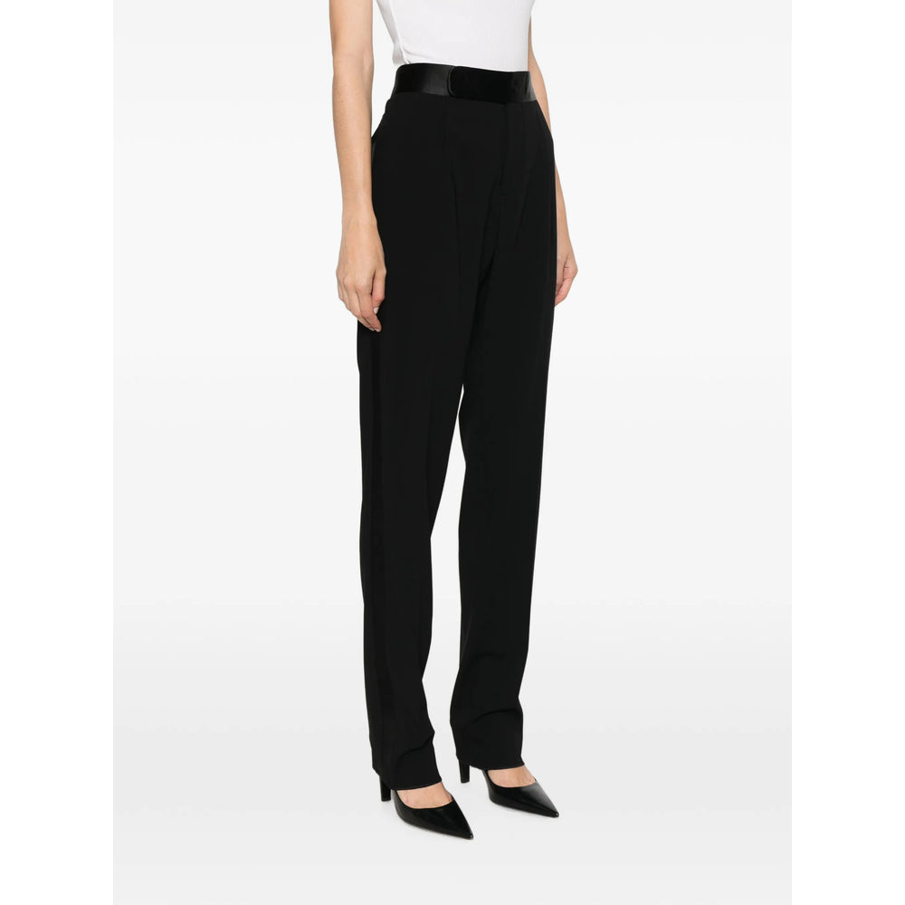 Giorgio Armani Black Trousers - Tailored Trousers Women GIORGIO ARMANI
