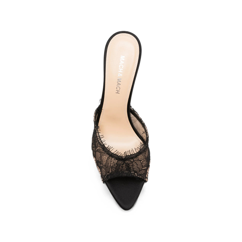Mach & Mach Black Shoes Women MACH & MACH