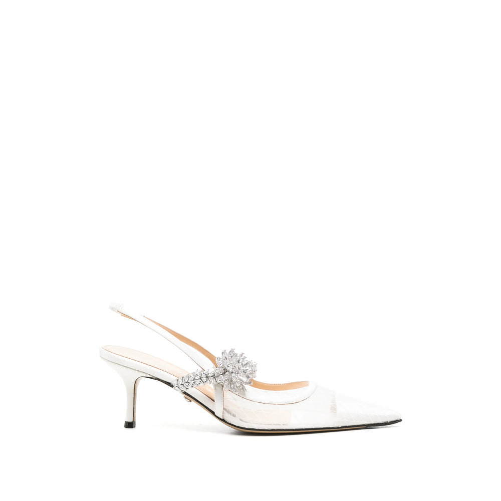 Mach & Mach White Shoes Women MACH & MACH