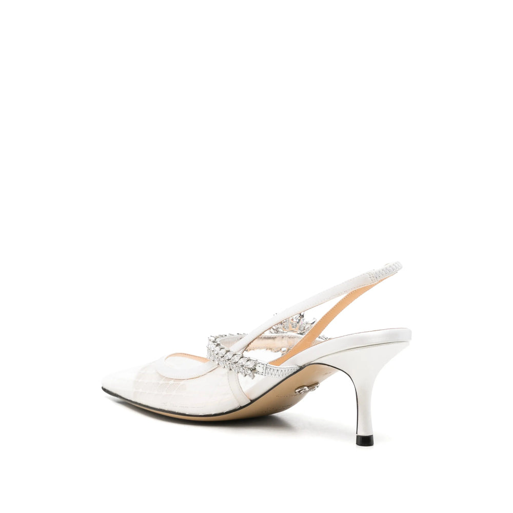 Mach & Mach White Shoes Women MACH & MACH