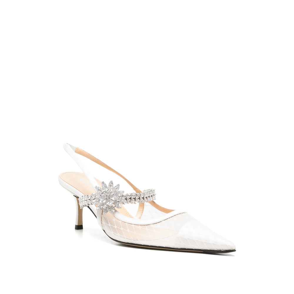 Mach & Mach White Shoes Women MACH & MACH