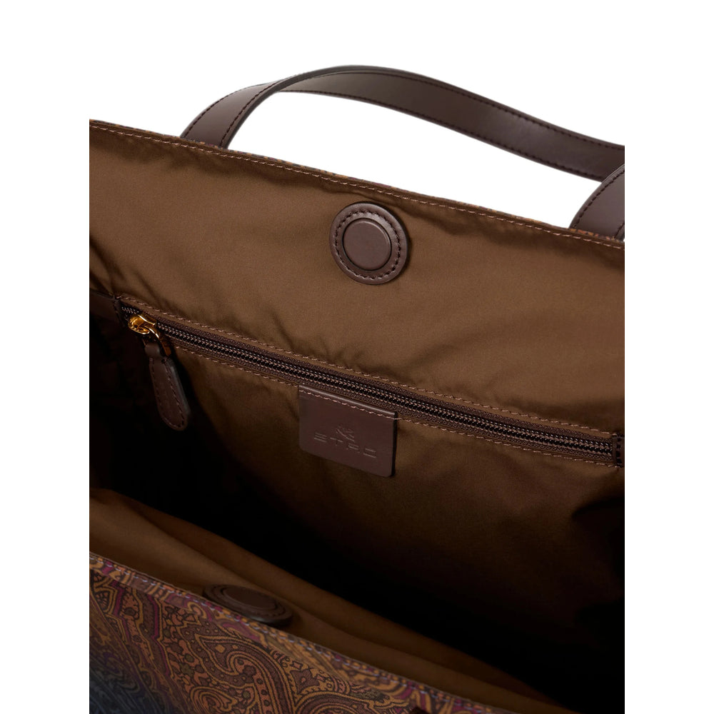 Etro Brown Tote Bags Women ETRO