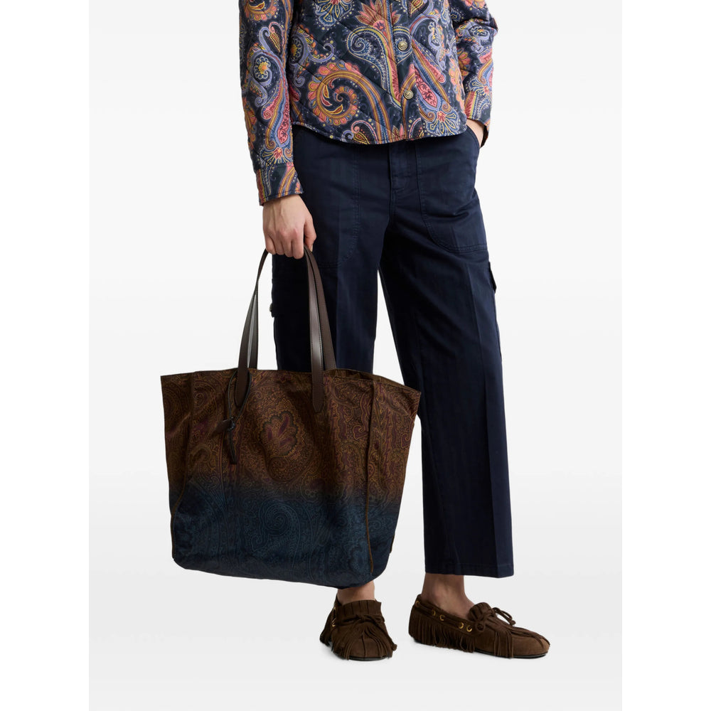 Etro Brown Tote Bags Women ETRO