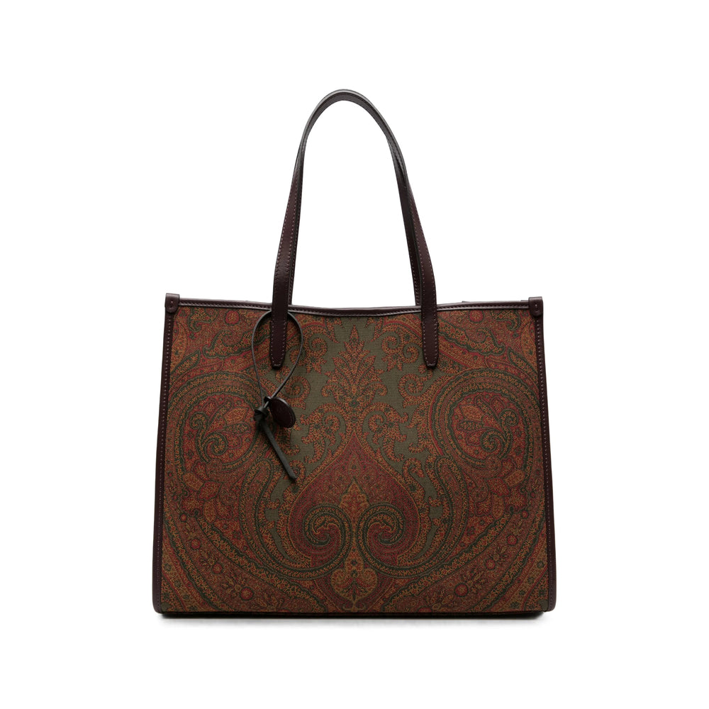 Etro Brown Tote Bags Women ETRO