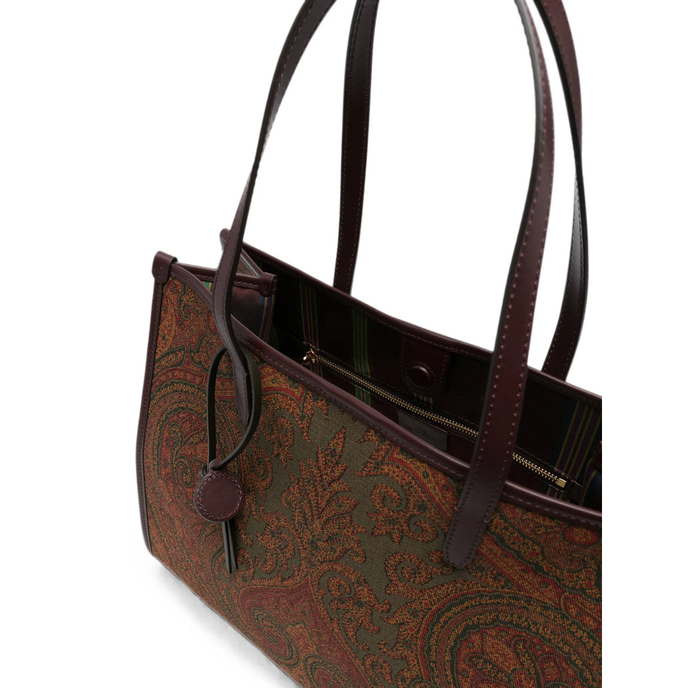 Etro Brown Tote Bags Women ETRO