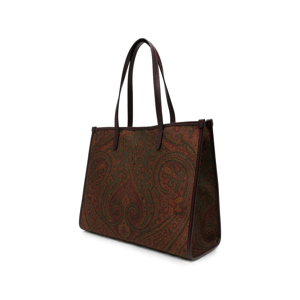 Etro Brown Tote Bags Women ETRO