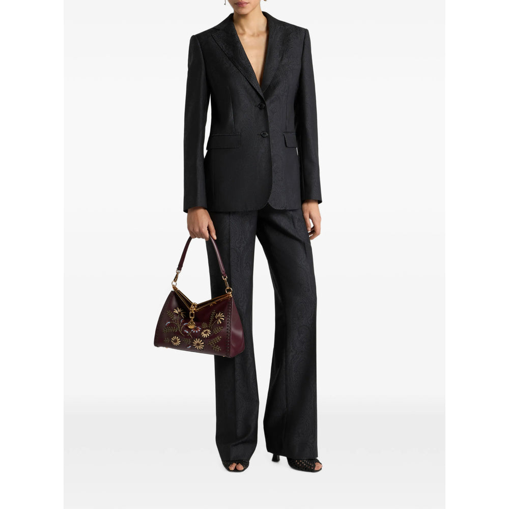 Etro Black Jackets - Blazers Women ETRO