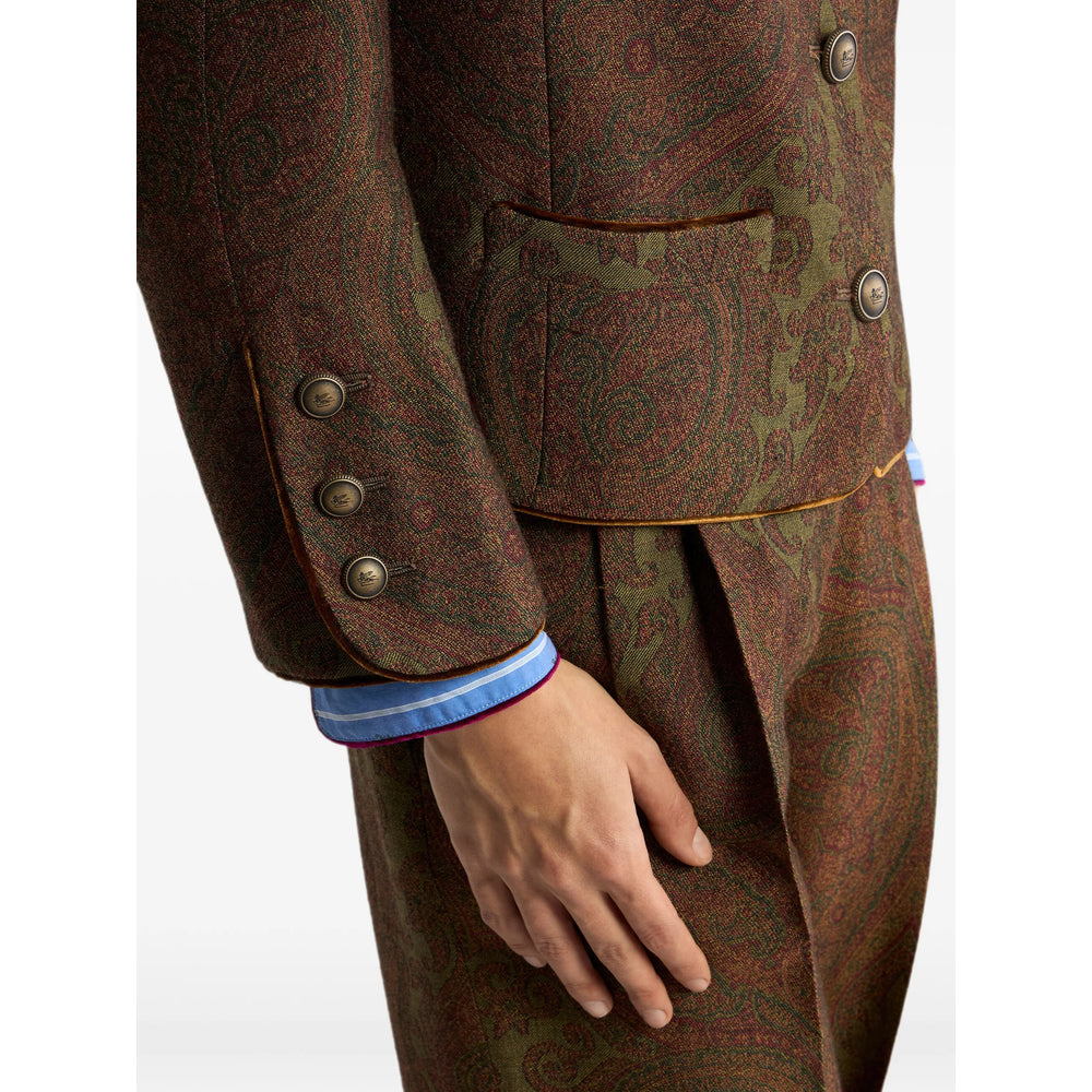 Etro Brown Jackets - Fitted Jackets Women ETRO