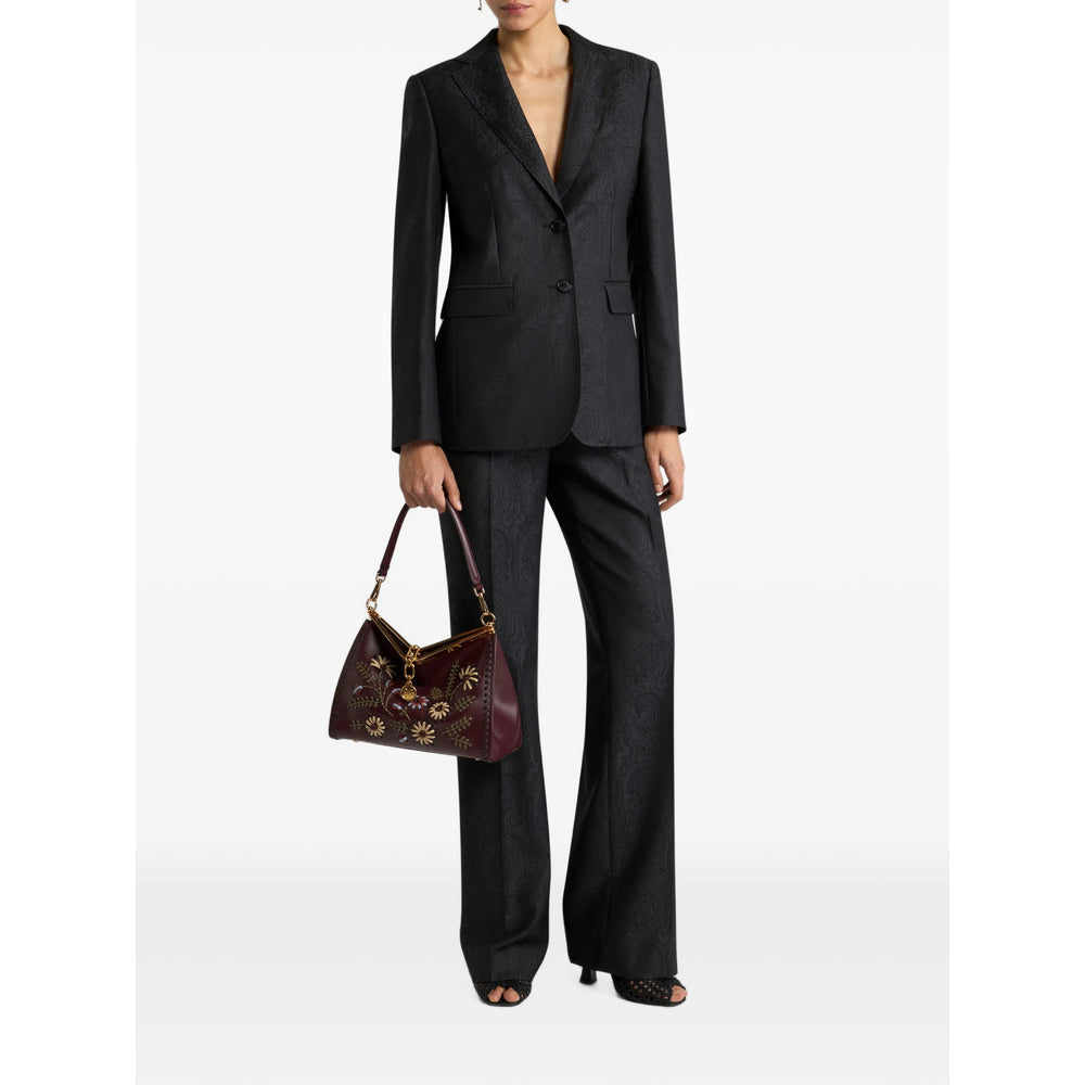 Etro Black Trousers - Tailored Trousers Women ETRO