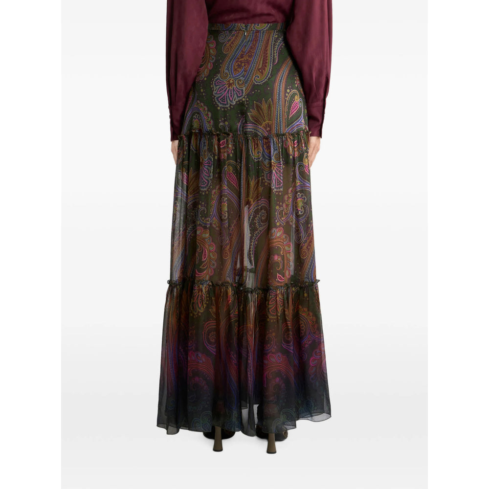 Etro Green Skirts - Full Skirts Women ETRO