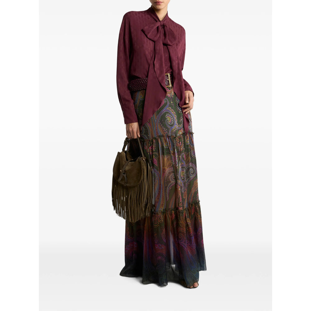 Etro Green Skirts - Full Skirts Women ETRO